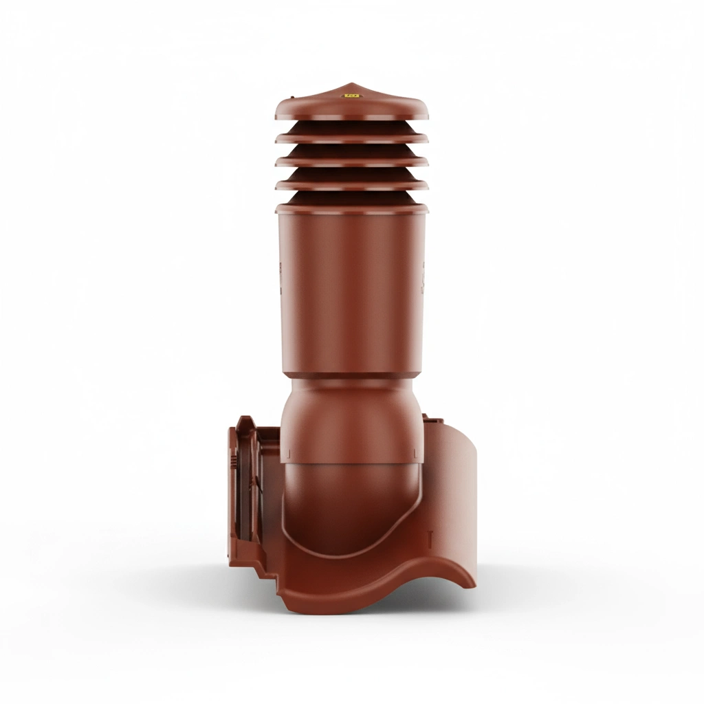 Kominek wentylacyjny do dachówki ALEGRA 9 CZARNA ANGOBA SZLACHETNA fi125 pol_pl_Kominek-wentylacyjny-WYRZUTNIA-do-pokryc-plaskich-BRAZOWY-fi125-6736_4