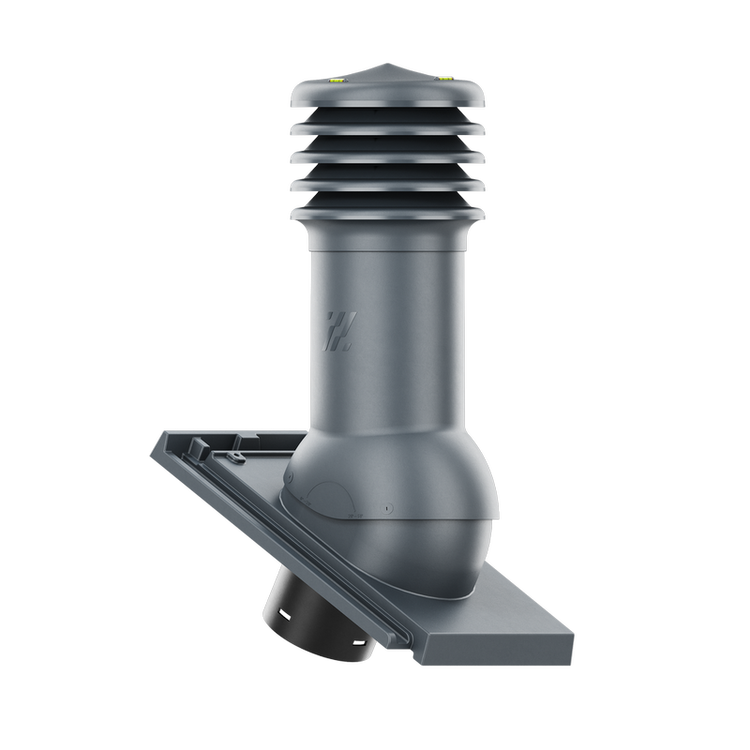 Kominek wentylacyjny do dachówki DOMINO ŁUPEK GLAZURA fi125