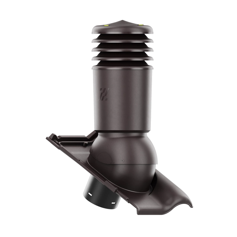 Kominek wentylacyjny do dachówki ALEGRA 9 CZARNA ANGOBA SZLACHETNA fi125 pol_pl_Kominek-wentylacyjny-WYRZUTNIA-do-pokryc-plaskich-BRAZOWY-fi125-6736_2