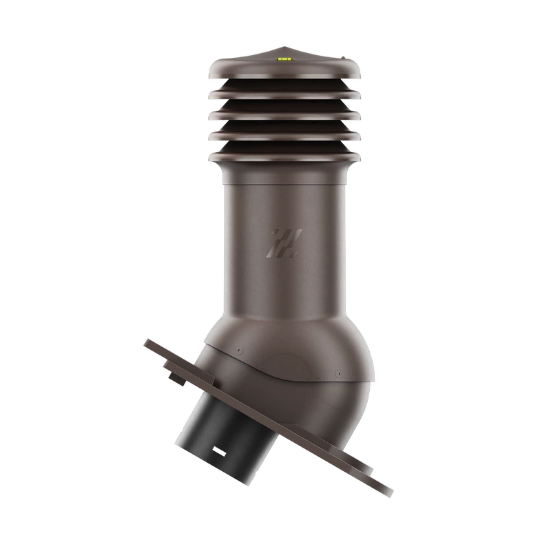 Kominek wentylacyjny do dachówki ALEGRA 9 CZARNA ANGOBA SZLACHETNA fi125 pol_pl_Kominek-wentylacyjny-WYRZUTNIA-do-pokryc-plaskich-BRAZOWY-fi125-6736_3