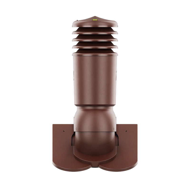 Kominek wentylacyjny do dachówki ALEGRA 9 CZARNA ANGOBA SZLACHETNA fi125 pol_pl_Kominek-wentylacyjny-WYRZUTNIA-do-pokryc-plaskich-BRAZOWY-fi125-6736_4