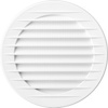 Kratka Wentylacyjna Okrągła z Siatką Biała Ø 120