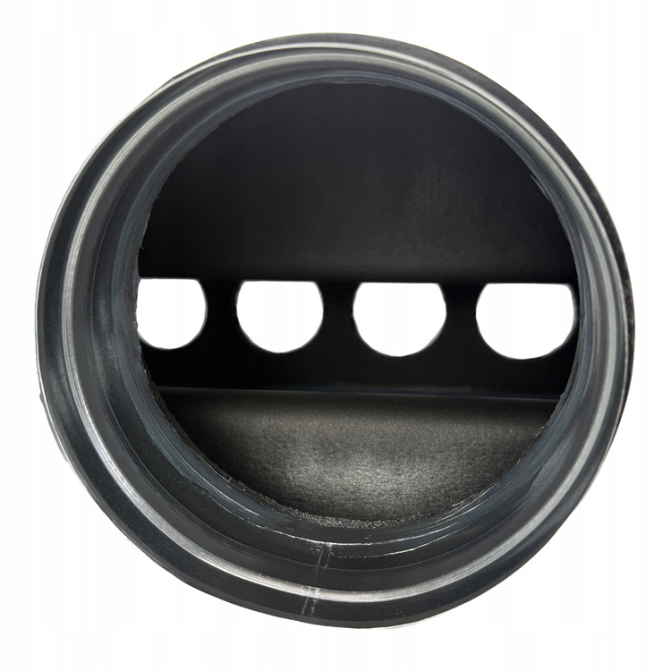 Skrzynka rozdzielcza rozdzielacz przelotowy wentylacja fi200 / 6x90mm