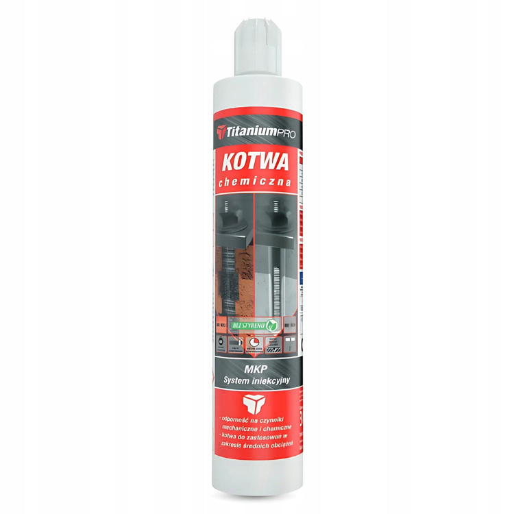 Masa kotwiąca poliestrowa Titanium PRO MKP 300 ml