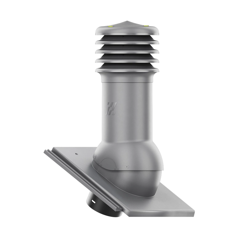 Kominek wentylacyjny do dachówki ALEGRA 9 CZARNA ANGOBA SZLACHETNA fi125 pol_pl_Kominek-wentylacyjny-WYRZUTNIA-do-pokryc-plaskich-BRAZOWY-fi125-6736_2