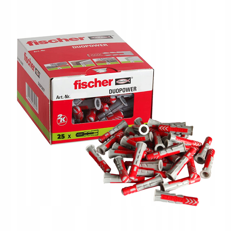 FISCHER kołek duopower 6 x 30 mm | 100 szt.