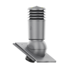 Kominek wentylacyjny IZOLOWANY do dachówki PLANUM CIEMNOSZARY fi125