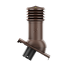 Kominek wentylacyjny do dachówki BAŁTYCKA/IKAST/SKAGEN BRĄZOWY fi150