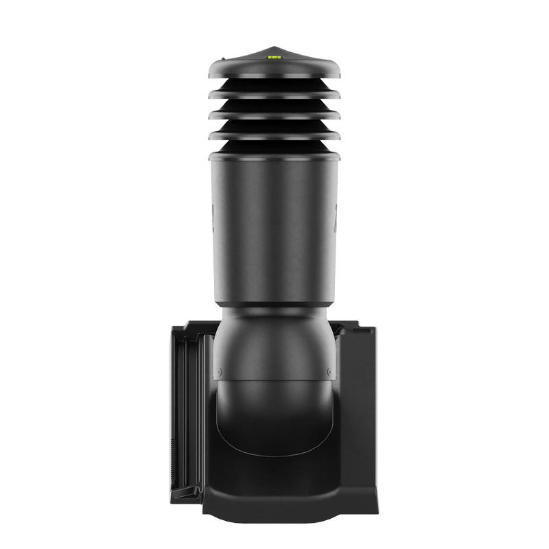 Kominek wentylacyjny do dachówki ALEGRA 9 CZARNA ANGOBA SZLACHETNA fi125 pol_pl_Kominek-wentylacyjny-WYRZUTNIA-do-pokryc-plaskich-BRAZOWY-fi125-6736_4