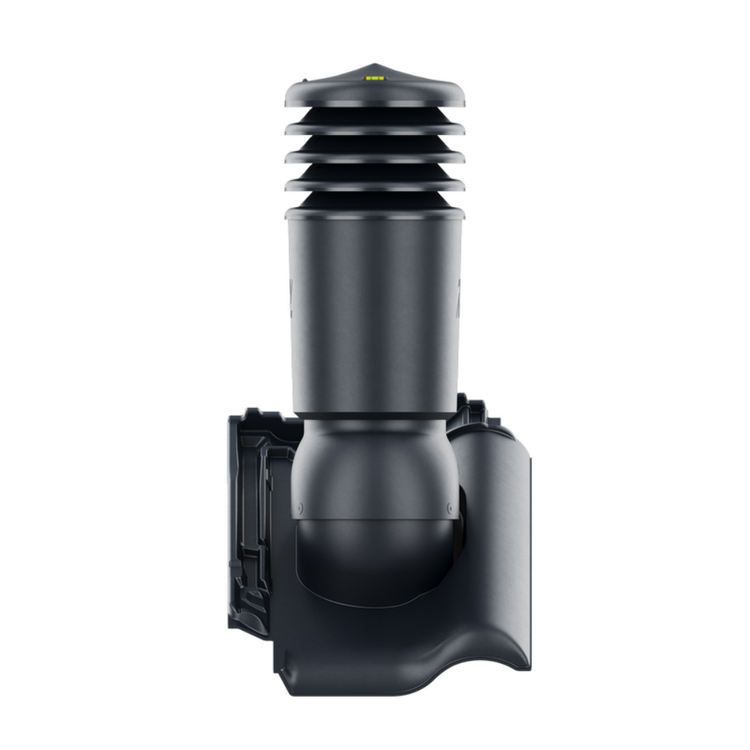 Kominek wentylacyjny IZOLOWANY do dachówki TITANIA ŁUPEK ANGOBA fi125