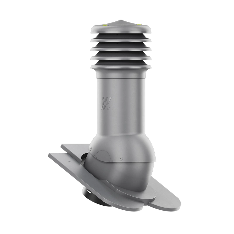 Kominek wentylacyjny do dachówki ALEGRA 9 CZARNA ANGOBA SZLACHETNA fi125 pol_pl_Kominek-wentylacyjny-WYRZUTNIA-do-pokryc-plaskich-BRAZOWY-fi125-6736_2