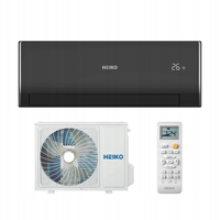 Klimatyzator HEIKO ROSA Black 3,2 kW - WiFi - CZARNY