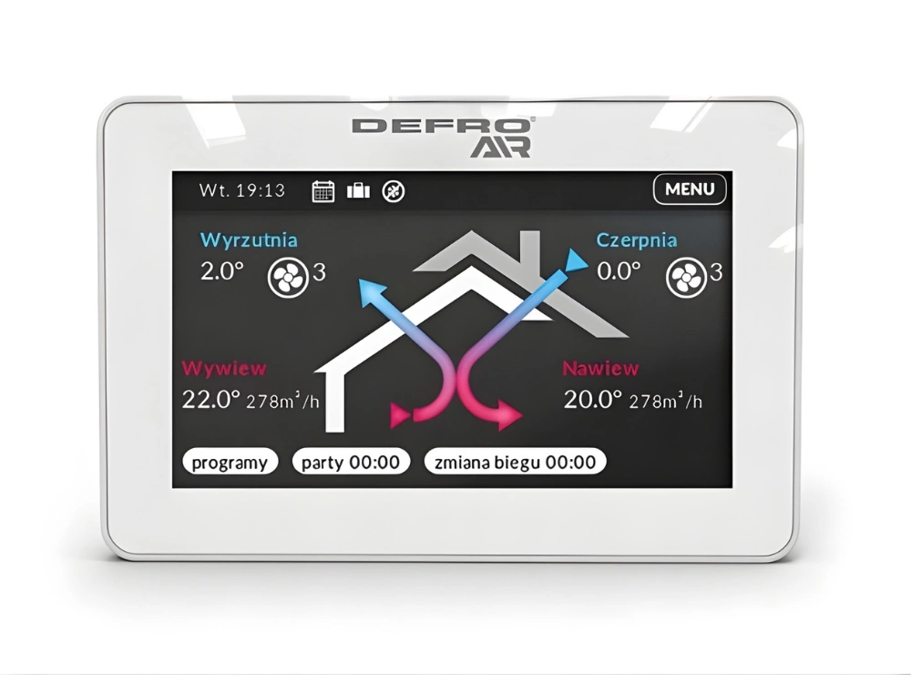 Rekuperator Centrala DEFRO DRX 300 V 350 m3/h - nagrzewnica + panel sterowania pol_pl_Rekuperator-DEFRO-DRT-H-N-350-m3-h-Rekuperacja-Dom-5453_9