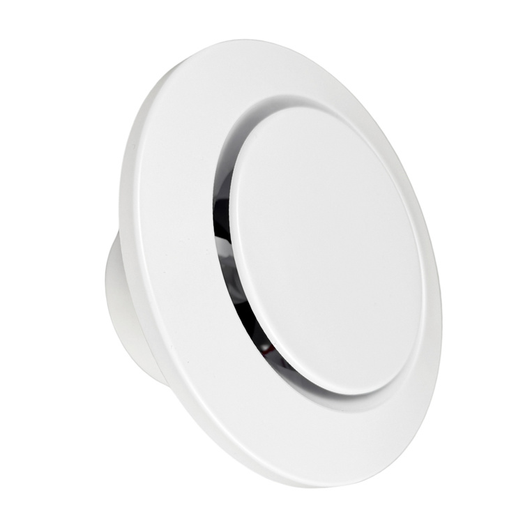 Anemostat wywiewny Awenta VAW fi75 biały