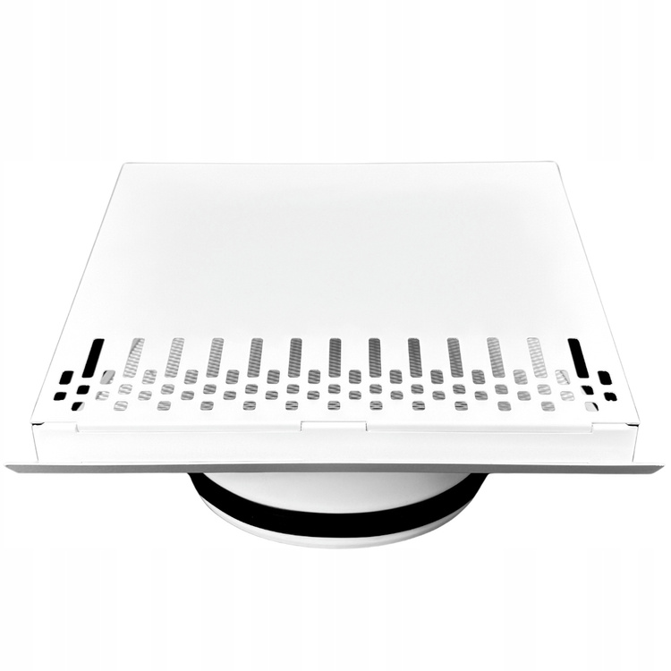 Czerpnia powietrza ścienna kratka wentylacyjna fi 125 kolor: BIAŁA