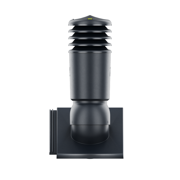 Kominek wentylacyjny IZOLOWANY do dachówki KAPSTADT DURATOP PRO GRAFITOWY fi150