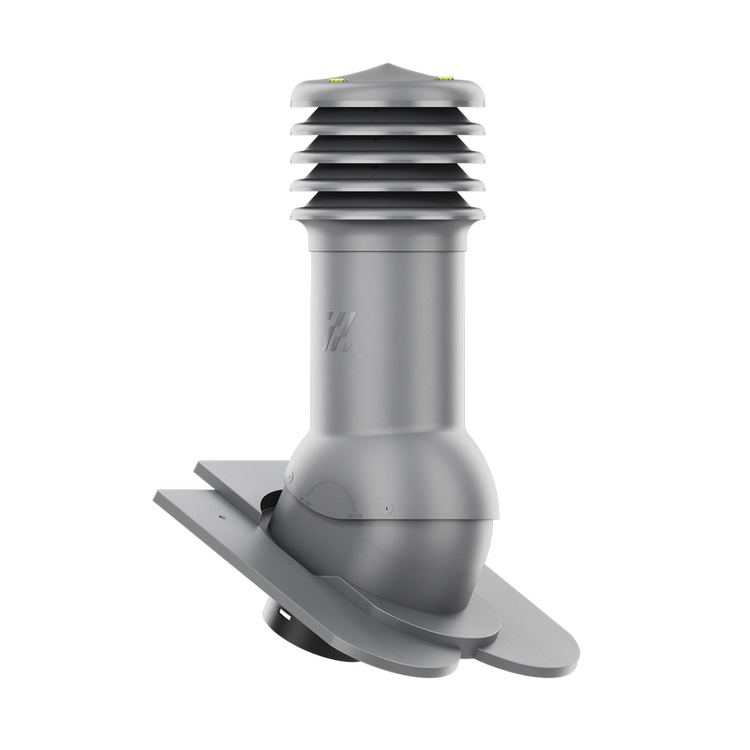 Kominek wentylacyjny do dachówki KARPIÓWKI GRAFIT RAL 7024 fi150