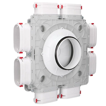 Skrzynka rozdzielcza- Rekuperacja - System Owalny FLAT 8x52 / 200mm