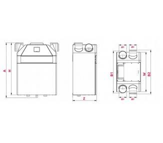 REKUPERATOR AWENTA AUROS 305 + CONSTANT FLOW