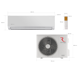 KLIMATYZATOR ROTENSO ELIS 5 kW (WiFi, iAIR) SILVER