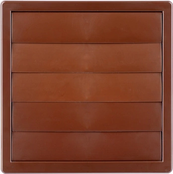 Kratka Wentylacyjna 17x17 Żaluzja Grawitacyjna 150 BRĄZ