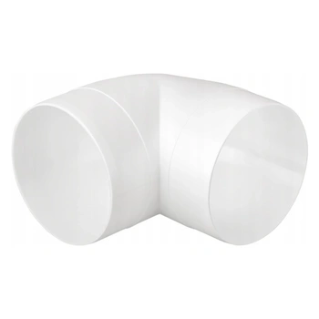 Kolano wentylacyjne okrągłe 125 fi125 90°