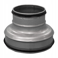 Redukcja wentylacyjna OCYNK fi 160/100 - 160 na 100 mm z USZCZELKĄ