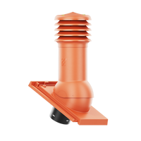 Kominek wentylacyjny do dachówki DOMINO CZERWIEŃ NATURALNA fi125