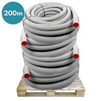 Rura Przewód Kanał Rekuperacja fi 75 ZESTAW 200 mb