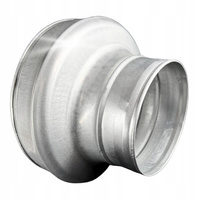 Redukcja wentylacja OCYNK fi 160/100 - 160 na 100 mm