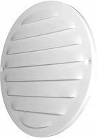 KRATKA OSŁONA WENTYLACYJNA aluminiowa BIAŁA 130