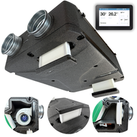 Rekuperator Blauberg Reneo-Fit D 180-E VG - NAGRZEWNICA + EPP + STEROWNIK + WYMIENNIK ENTALPICZNY