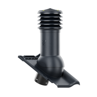 Kominek wentylacyjny do dachówki ALEGRA 9 ANTRACYT MATOWA/ANGOBA fi150