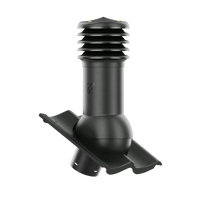 Kominek wentylacyjny do dachówki BAŁTYCKA/IKAST/SKAGEN GRAFITOWY fi125