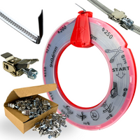 Opaska Zaciskowa Zestaw Taśma 30mb + Zamki 50szt