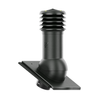 Kominek wentylacyjny do dachówki KAPSTADT PLANAR GRAFITOWY fi125