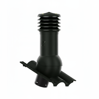 Kominek wentylacyjny do dachówki TAUNUS PFANNE (GRECKA)/ TERRAN DANUBIA CIEMNY GRAFIT fi150