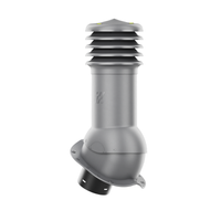 Kominek Wentylacyjny WYRZUTNIA fi125mm - Do Każdej Blachodachówki GRAFIT RAL 7024