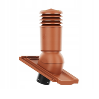 Kominek wentylacyjny IZOLOWANY do dachówki KODA MIEDZIANA ANGOBA fi125