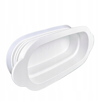 Zaślepka do systemu płaskiego - Rekuperacja - System Owalny FLAT 52x117 mm