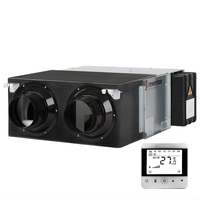 Rekuperator Reventon INSPIRO BASIC POLY 300 m3/h - wymiennik entalpiczny + nagrzewnica wstępna + panel sterowania