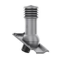 Kominek wentylacyjny do dachówki PIEMONT TITAN SZARA GLAZURA fi150