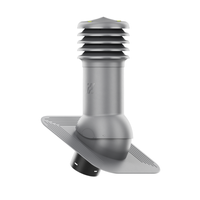 Kominek Wentylacyjny WYRZUTNIA fi150mm pod gont/pape GRAFIT RAL 7024