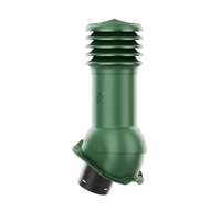 Kominek Wentylacyjny WYRZUTNIA fi150mm do blachy trapezowej  T18 ZIELONY RAL 6020