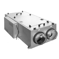 Rekuperator leżący HAVA L 400 z nagrzewnicą wstępną