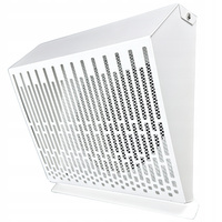 Wyrzutnia powietrza kratka wentylacyjna fi 180 kolor: BIAŁY