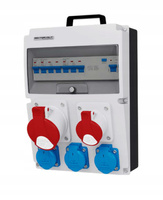 ROZDZIELNICA BUDOWLANA ZABEZPIECZONA RÓŻNICÓWKA