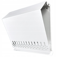 Czerpnia powietrza ścienna kratka wentylacyjna fi 125 kolor: BIAŁA