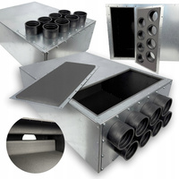 Skrzynka rozdzielcza rozdzielacz PRZEKŁADANY FRONT GUMA 8x75mm / fi160