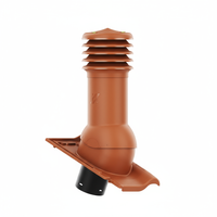 Kominek wentylacyjny do dachówki INNOVO 12 CZERWONA ANGOBA fi125